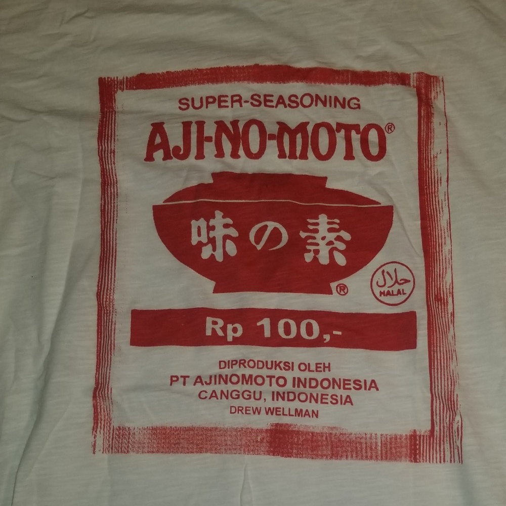 AJINOMOTO T-SHIRT SIZE L MADE IN INDONESIA